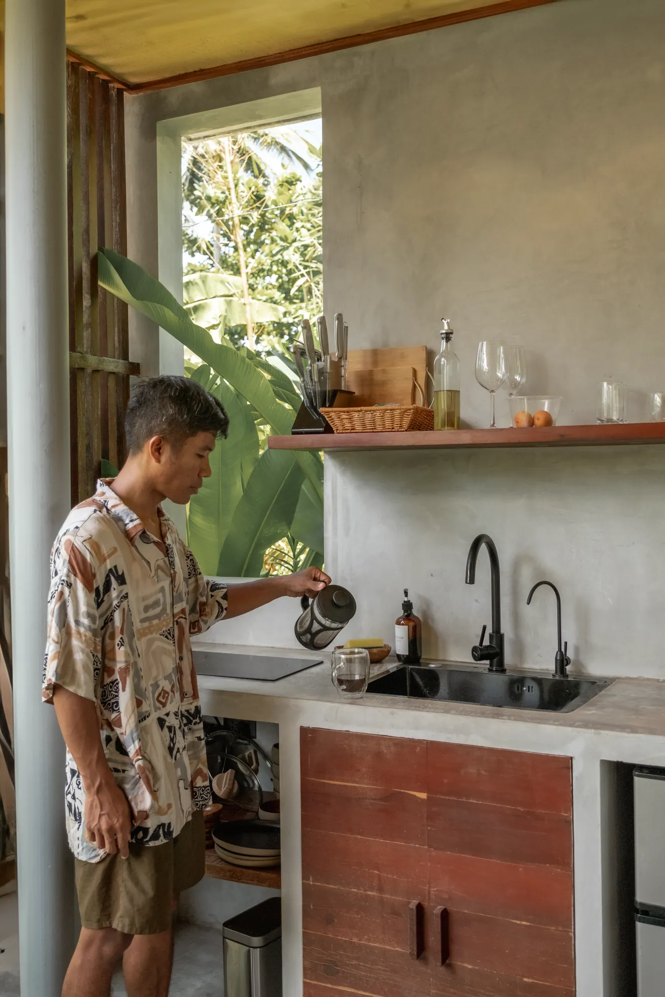 Outdoor kitchen
